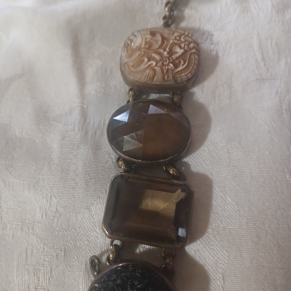 Stephen Dweck Multi-Gemstone Toggle Bracelet In B… - image 4